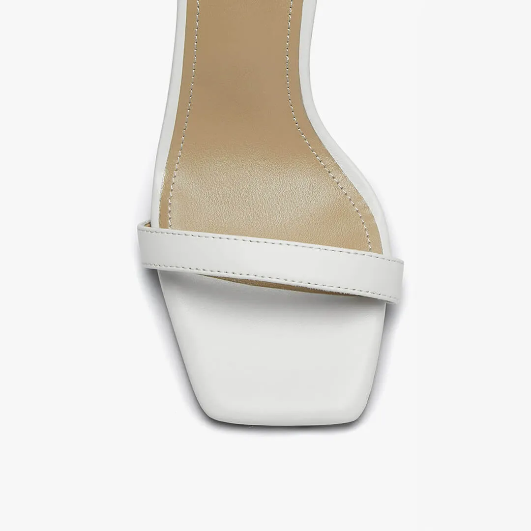 *MINNY - white strappy sandal