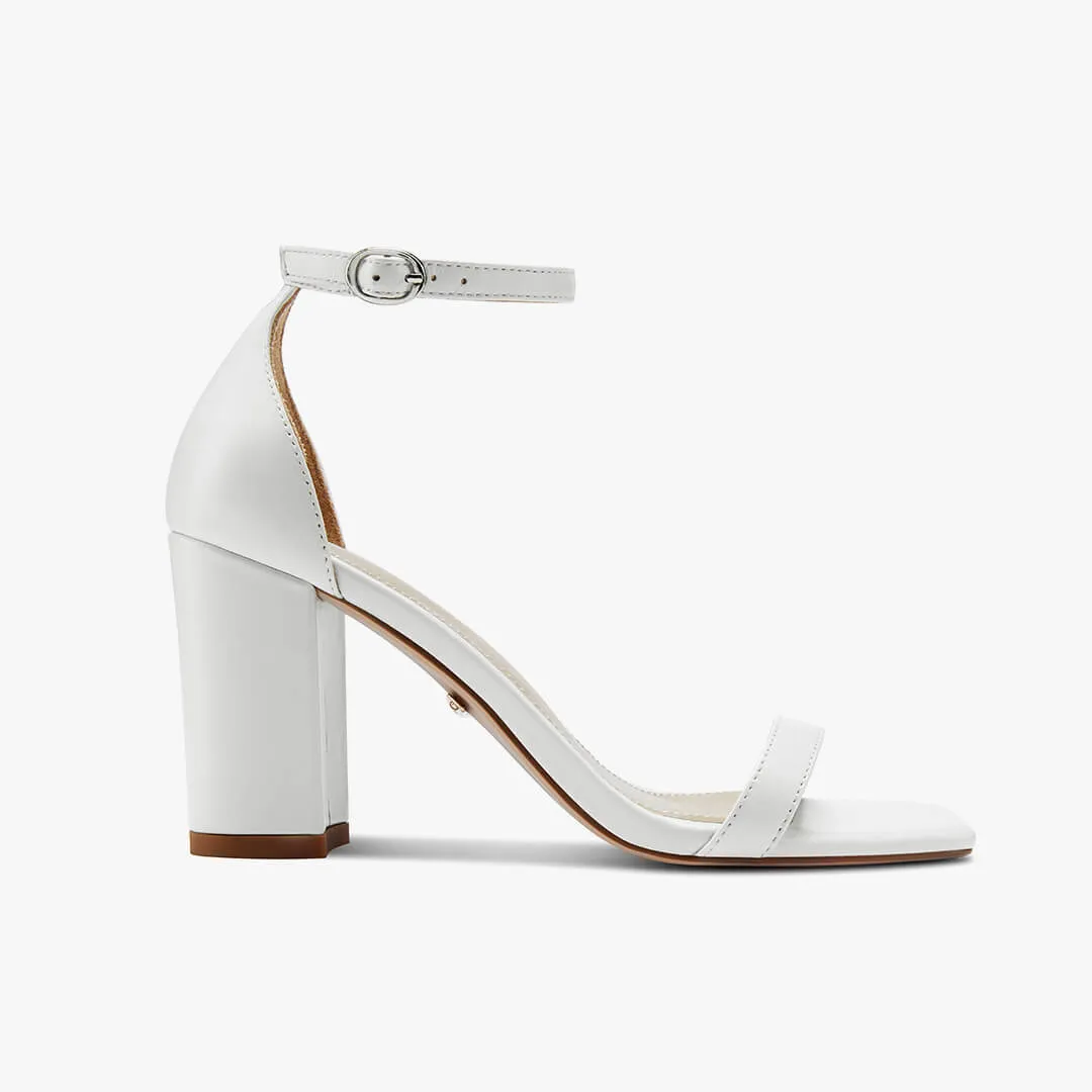 *MINNY - white strappy sandal