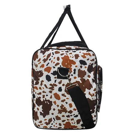 Mocha Cow NGIL Canvas 23" Duffle Bag