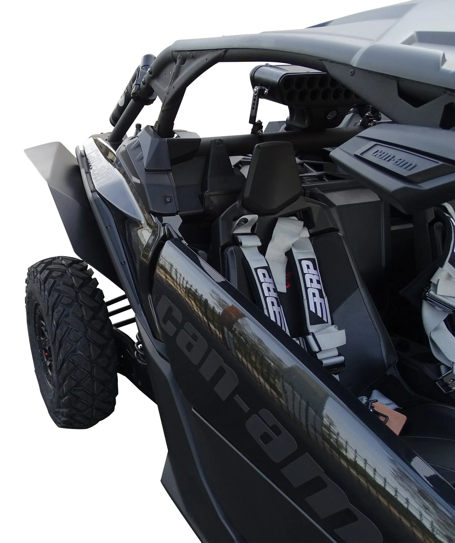 MudBusters Max Stock Fender Flares for 2017-2025 Can-Am Maverick X3 RS (72 inch)