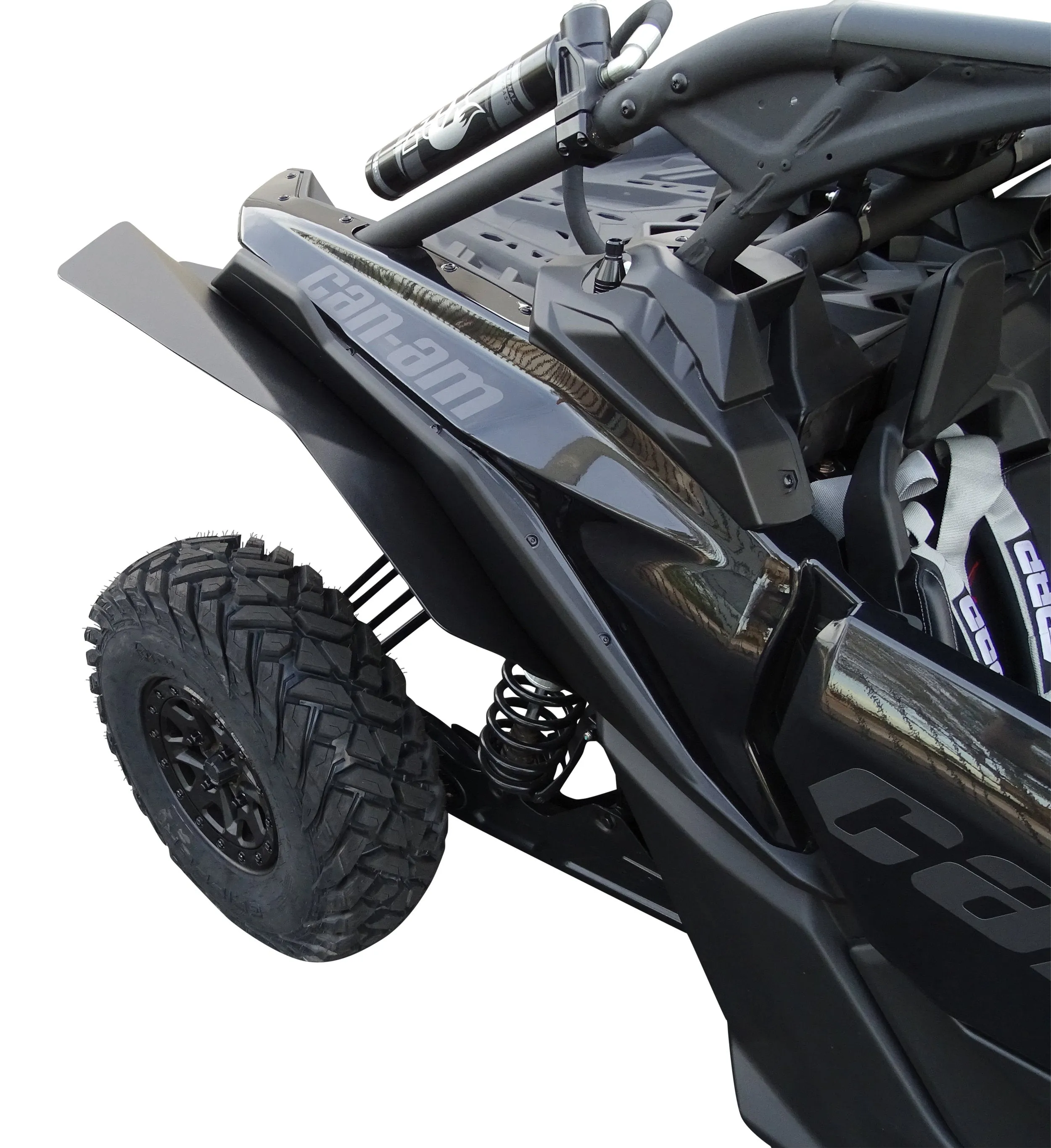 MudBusters Max Stock Fender Flares for 2017-2025 Can-Am Maverick X3 RS (72 inch)