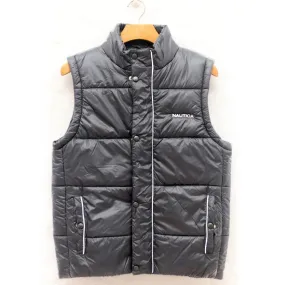 NA - Men 'Grey' Quilted Puffer Gilet NA629