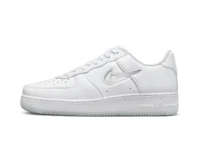 Nike Air Force 1 Low '07 "Color of the Month Jewel Swoosh Triple White"