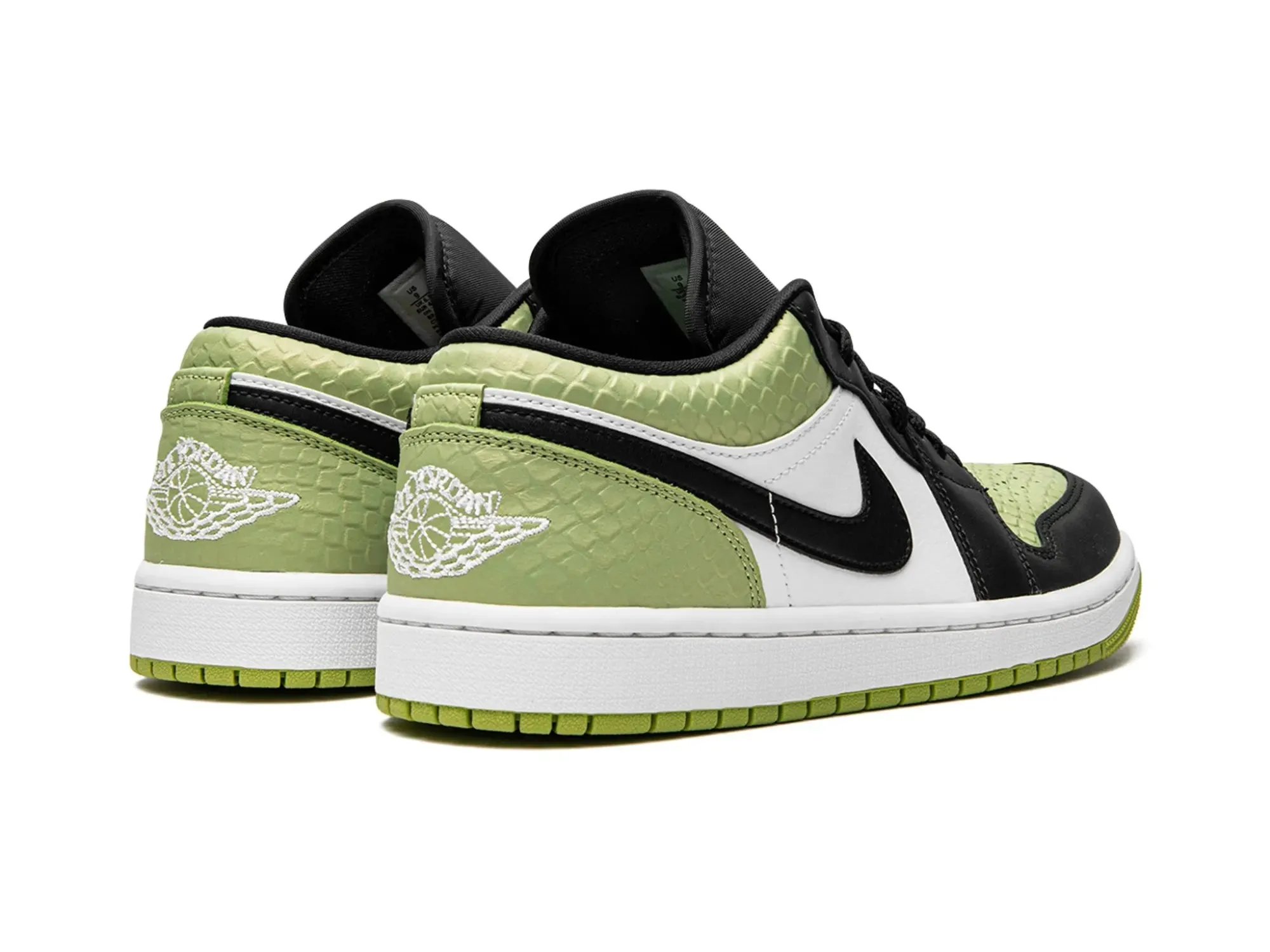 Nike Air Jordan 1 Low "Vivid Green Snakeskin"