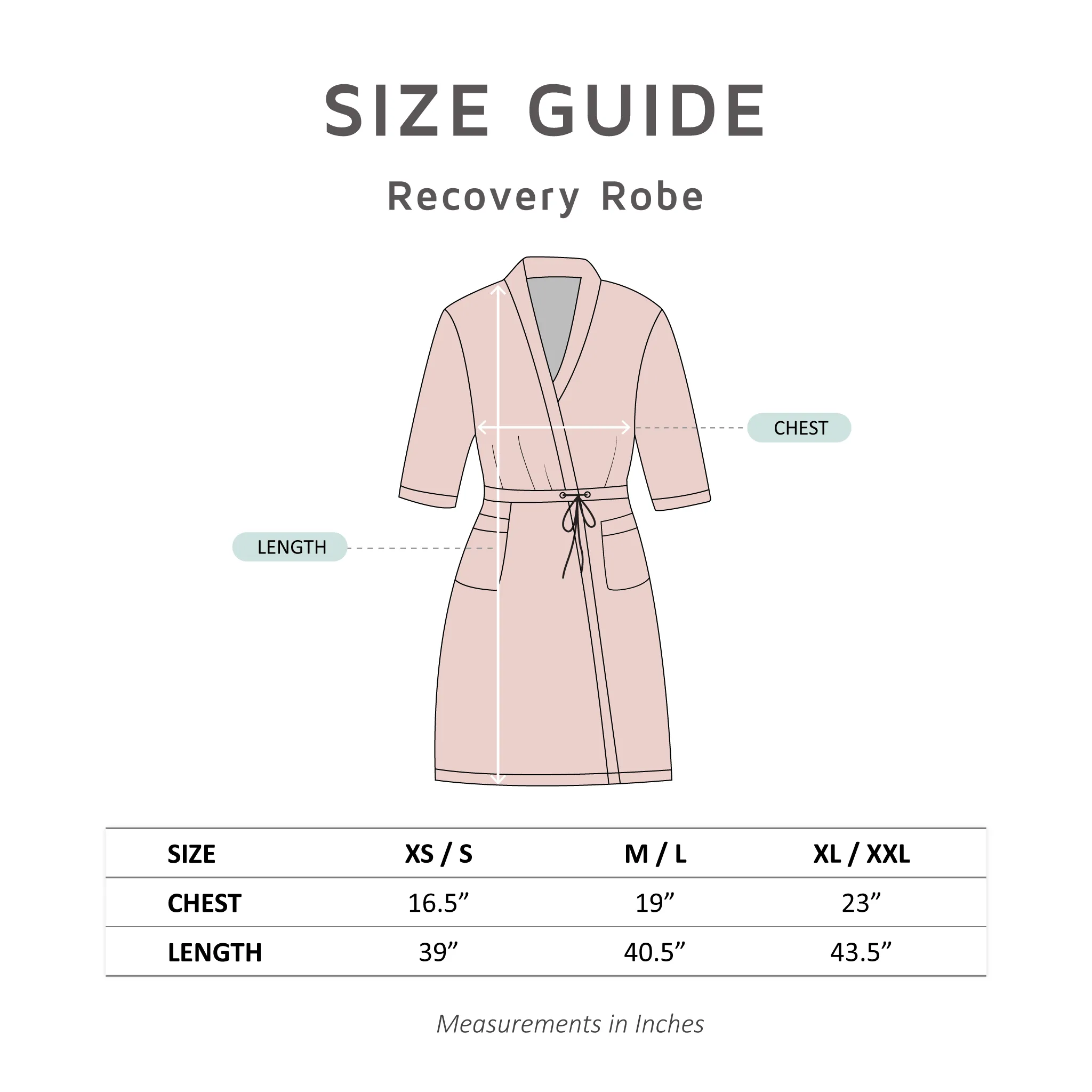 Nina Post Surgery Recovery Robe