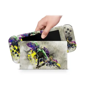 Nintendo Switch Skin Decals - Skater - Wrap Vinyl Sticker