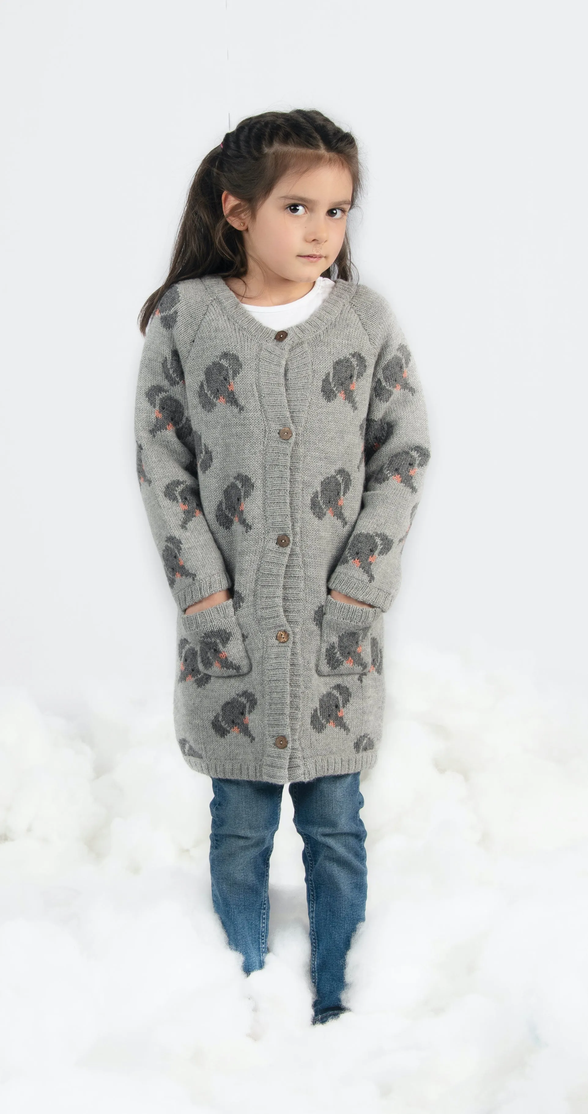 NW423 Grey Elephant Coat