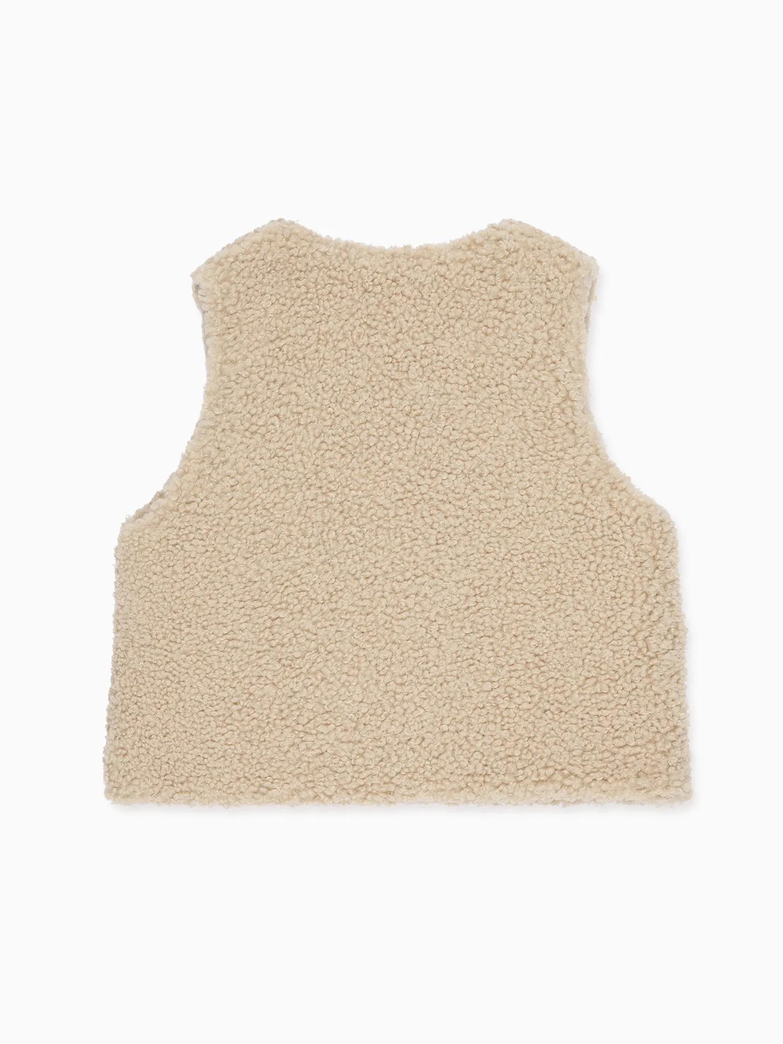 Oatmeal Valentina Girl Gilet