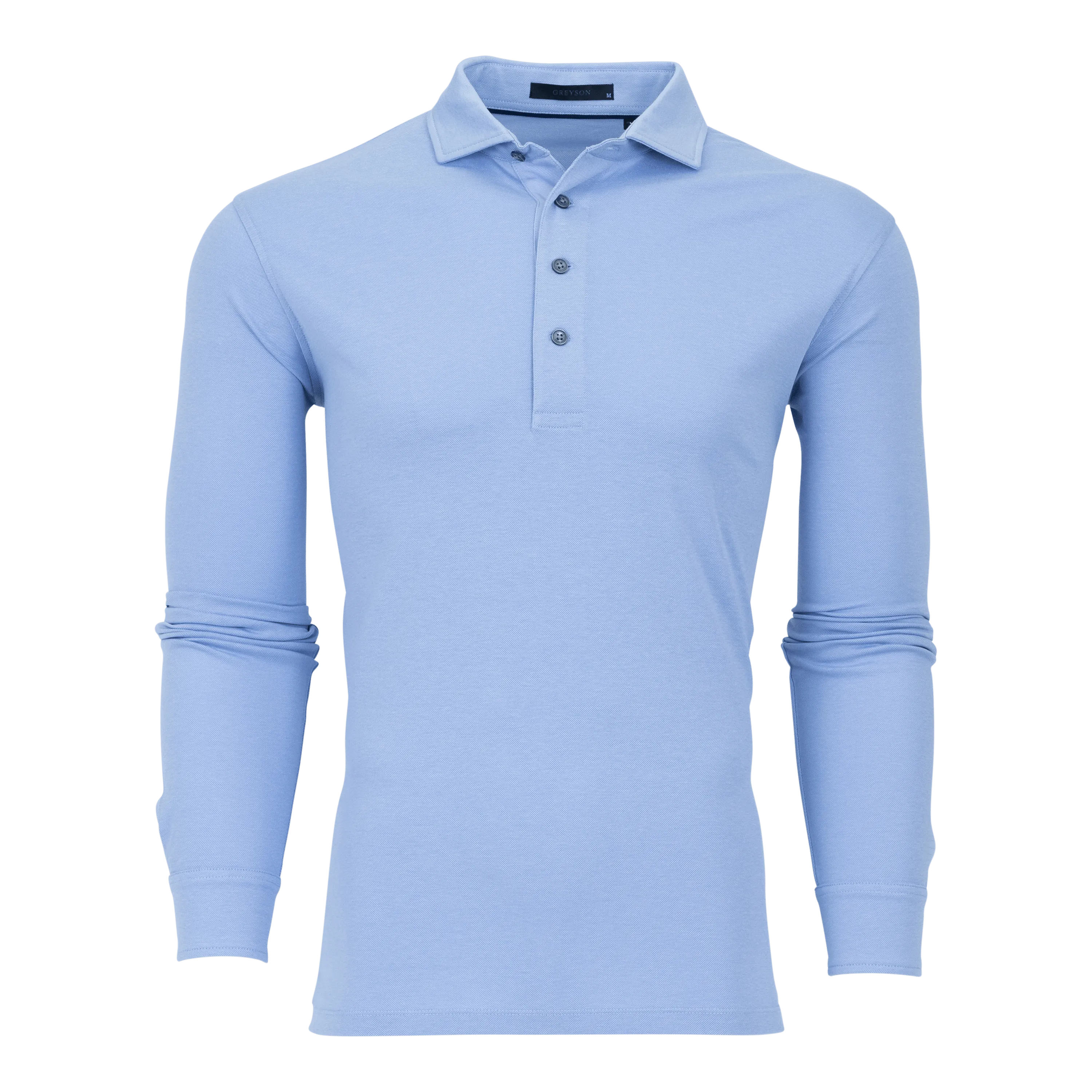 Omaha Long Sleeve Polo (Delphinium)