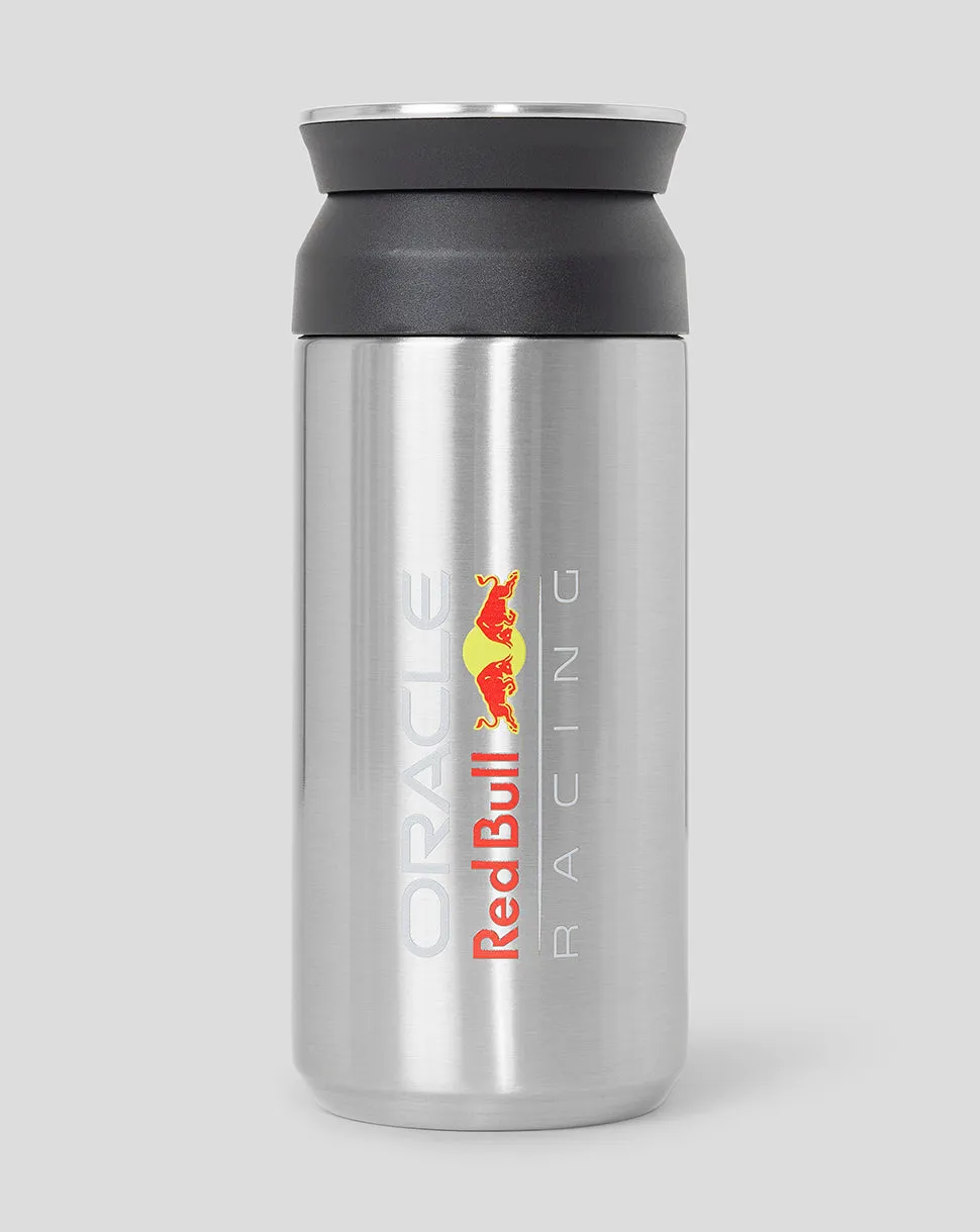 Oracle Red Bull Racing Satinless Steel Beker 350ml – Zilver