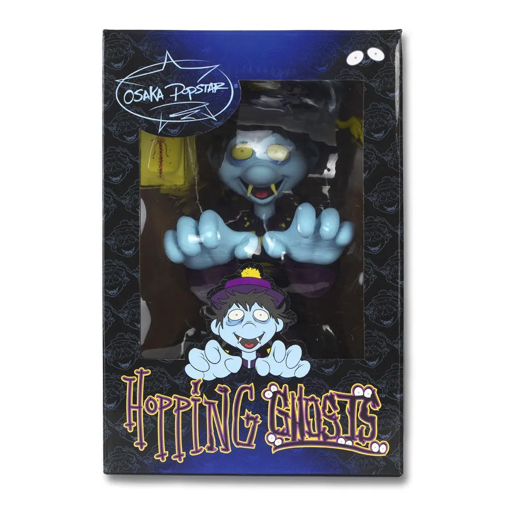 Osaka Popstar "Hopping Ghosts" Vinyl Figure, Blue Edition