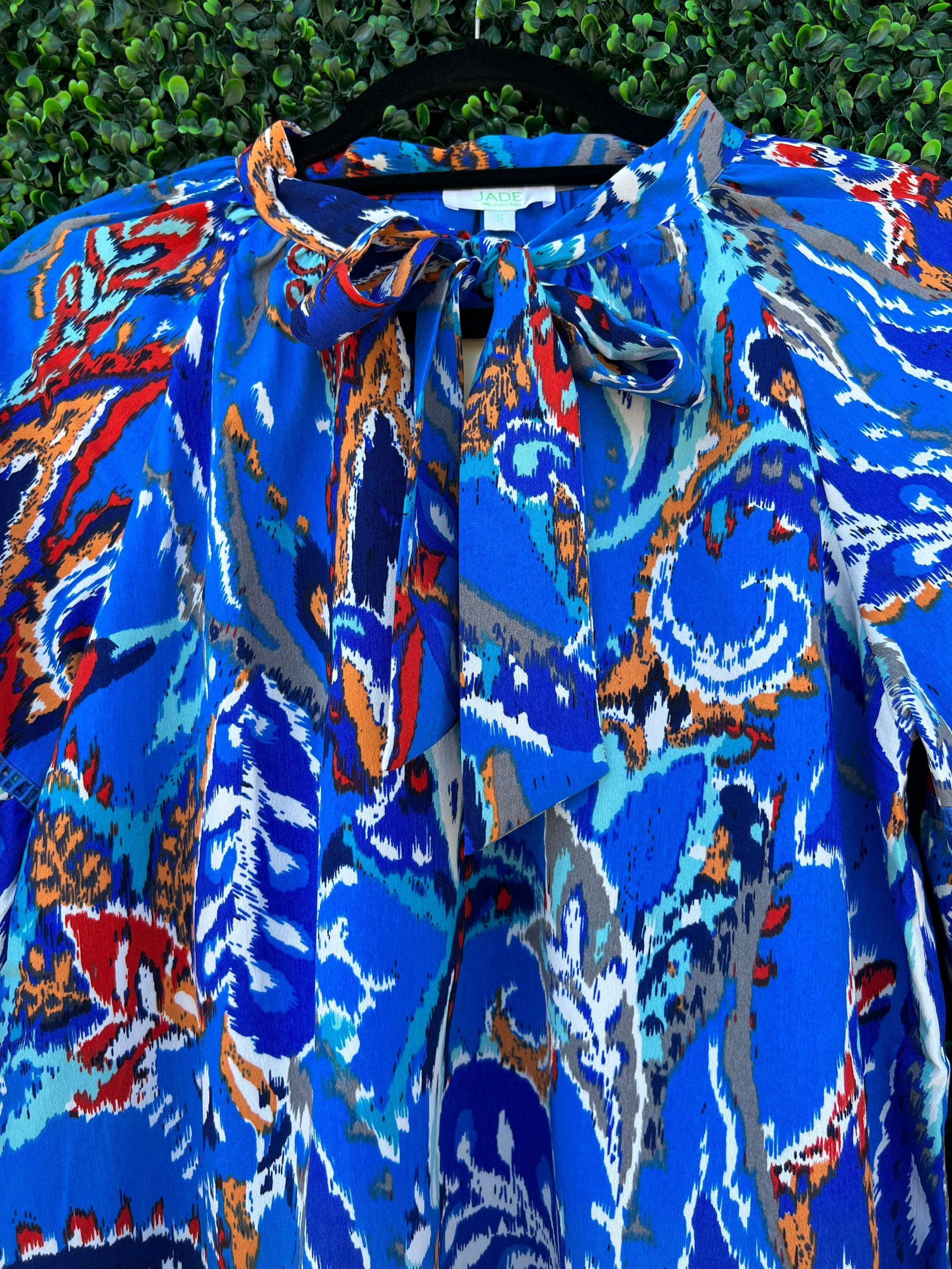 Painted Paisley Blouse