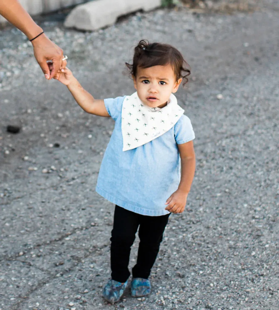 Paris Baby Bandana Bib Set