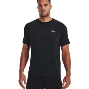 Playera Manga Corta Under Armour para Hombre Tech Reflective SS Negro