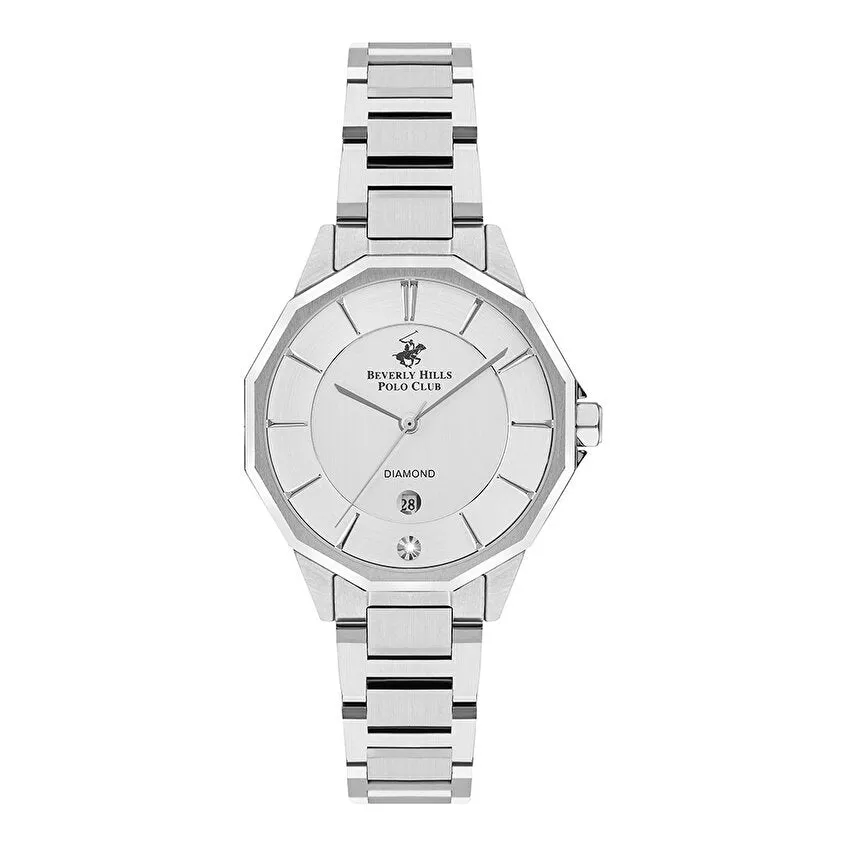 POLO - BP3376X.330 - Women's Analog Silver Dial Watch