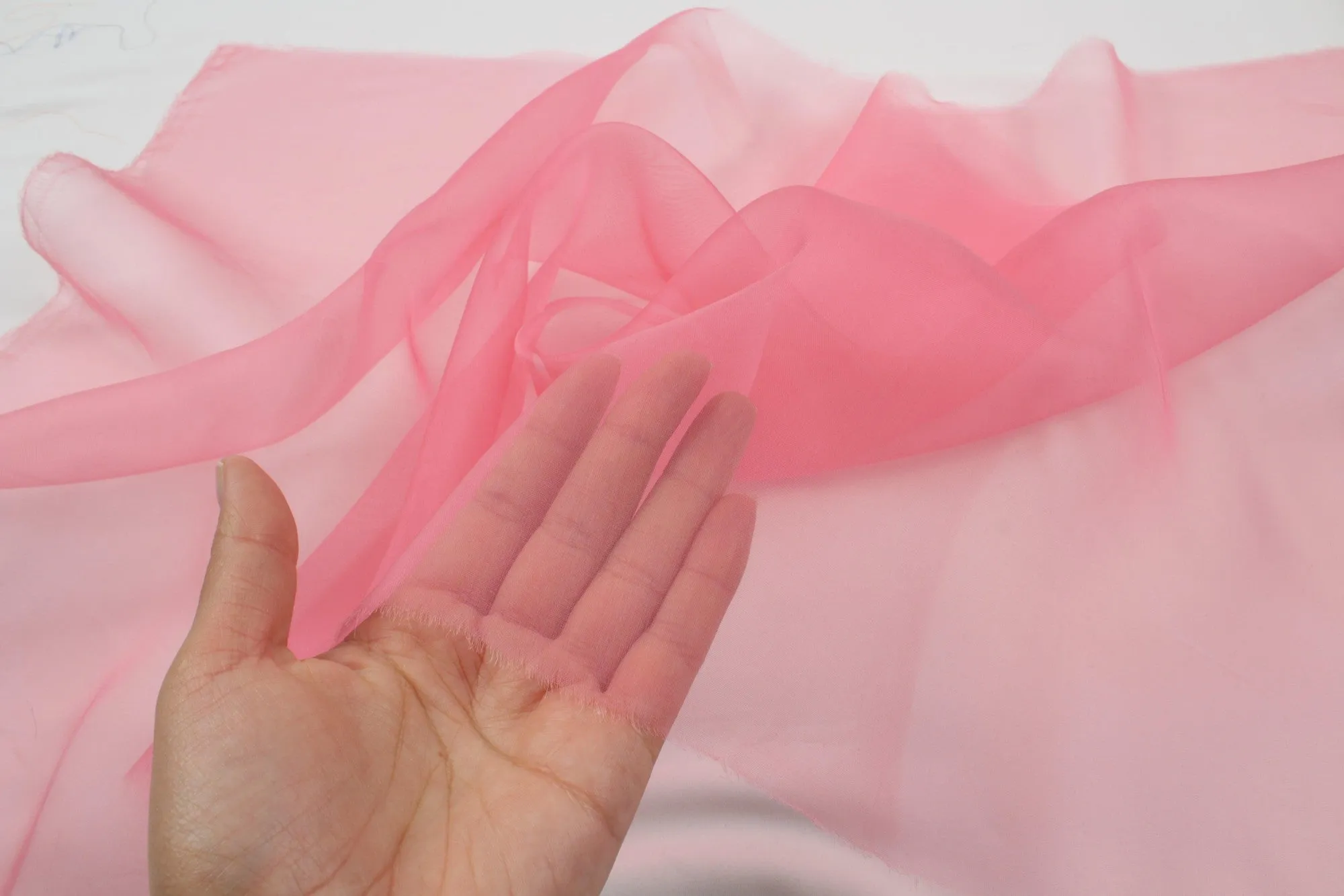 Premium Organza Silk - Pink