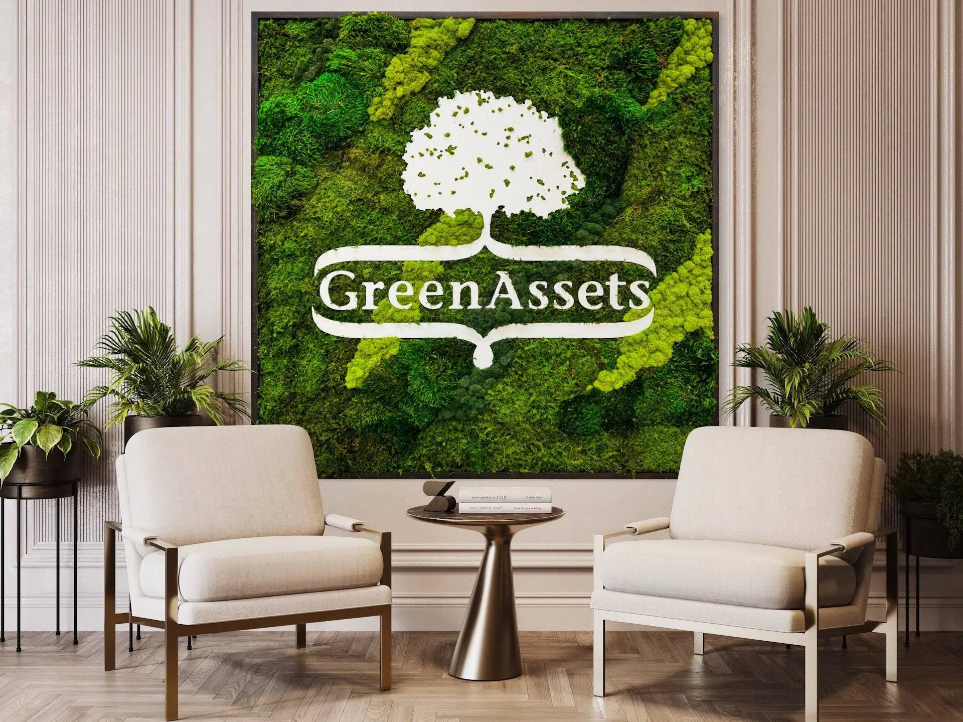 Preserved Forest Moss Logos & Signage