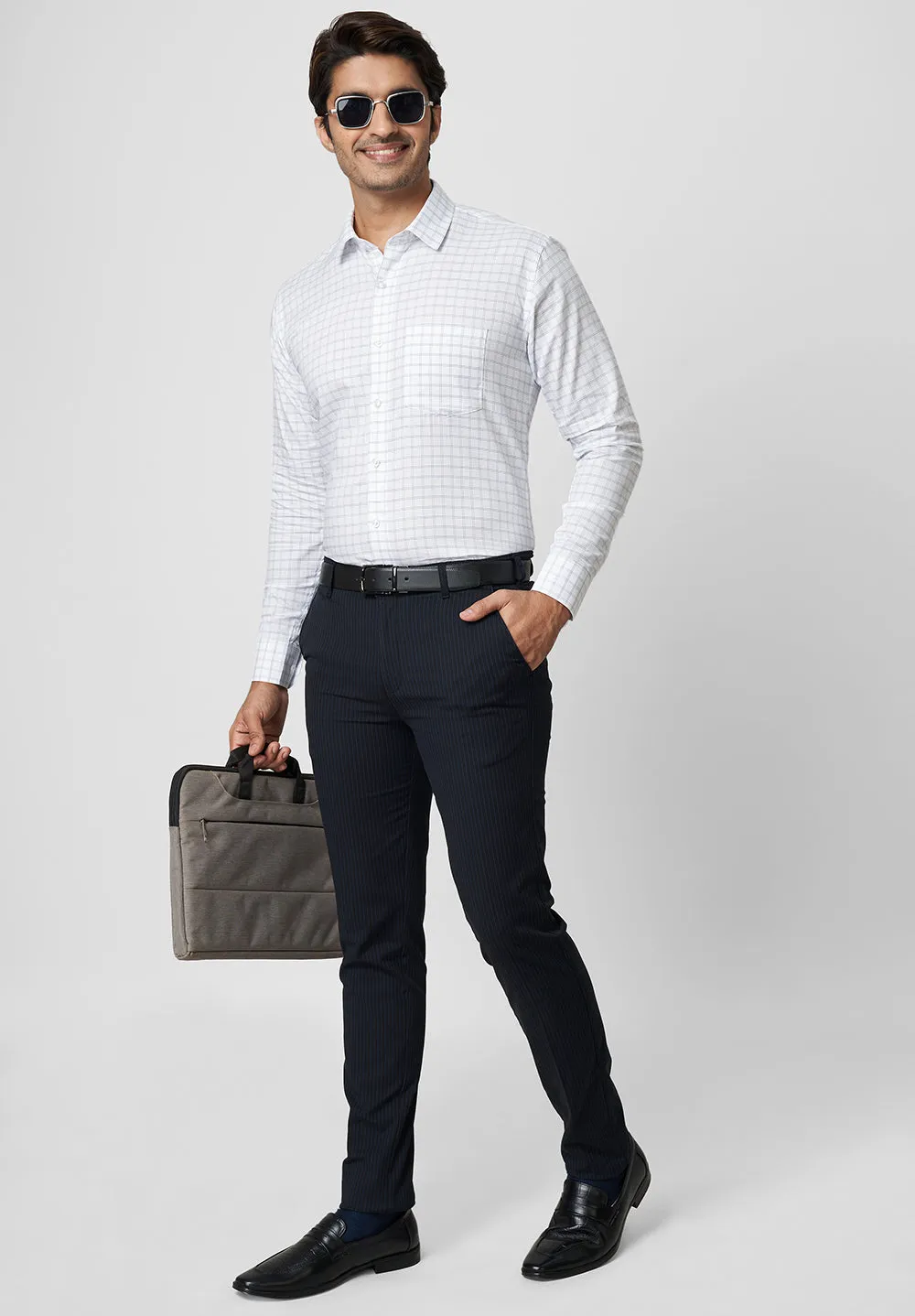 Pure Cotton Formal-Slim Fit Shirt - S40914