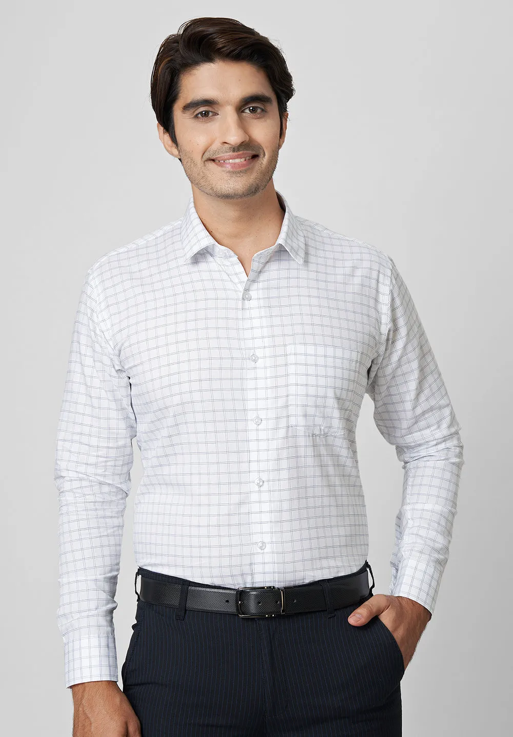 Pure Cotton Formal-Slim Fit Shirt - S40914