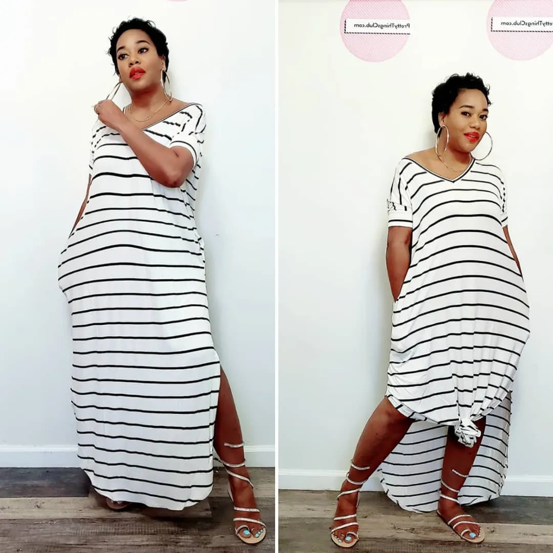 Queening- Stylish T-Shirt Maxi