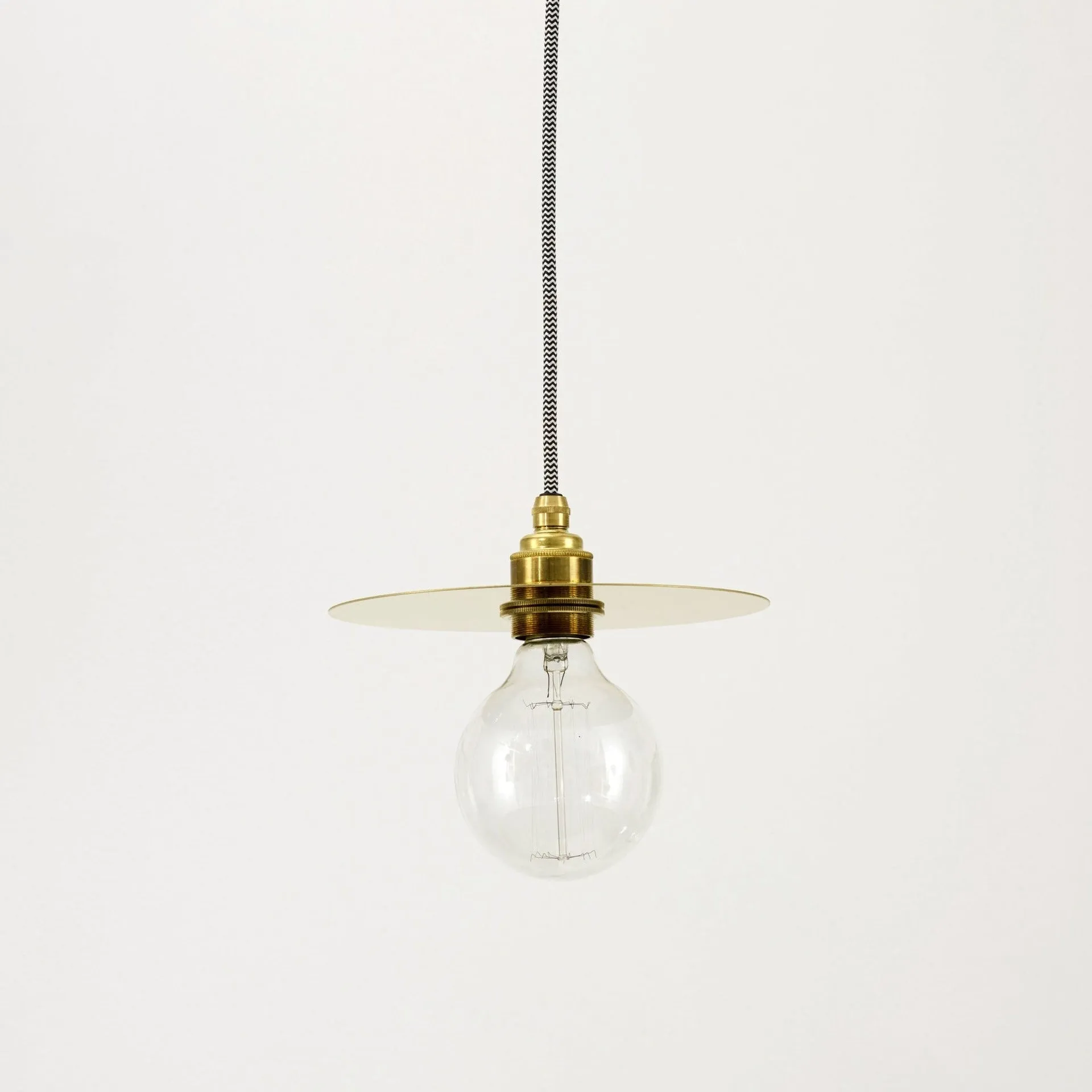 "Arc" Pendant Light - Brass