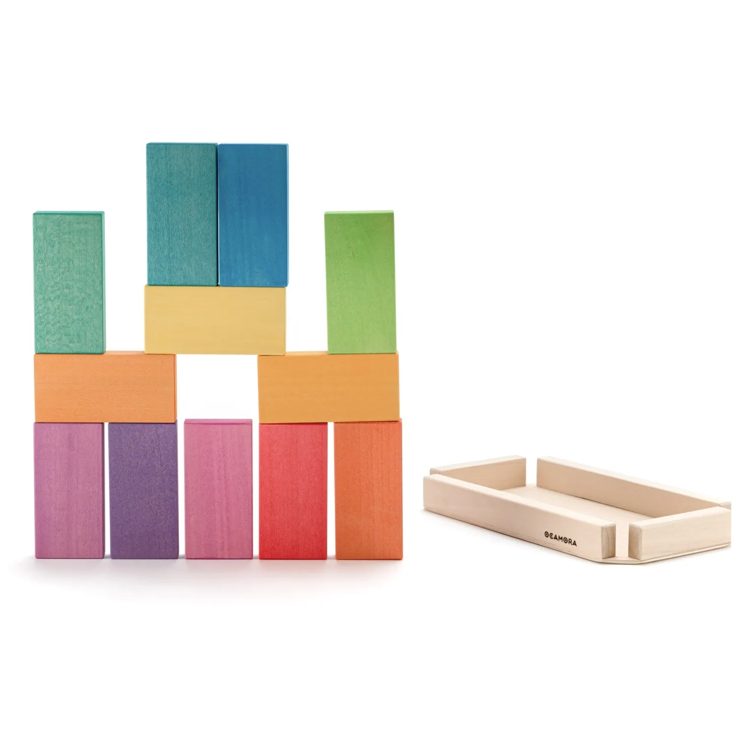 Rectangular Coloured Construction Blocks