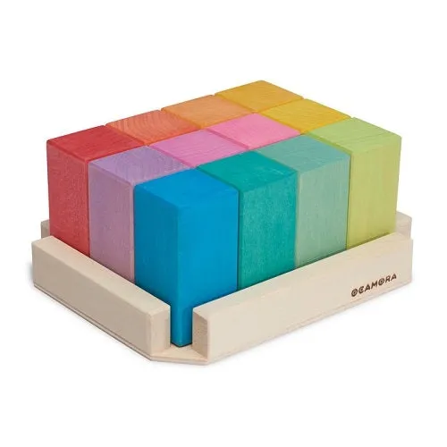 Rectangular Coloured Construction Blocks