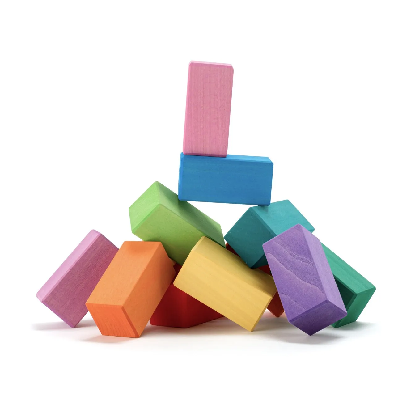 Rectangular Coloured Construction Blocks