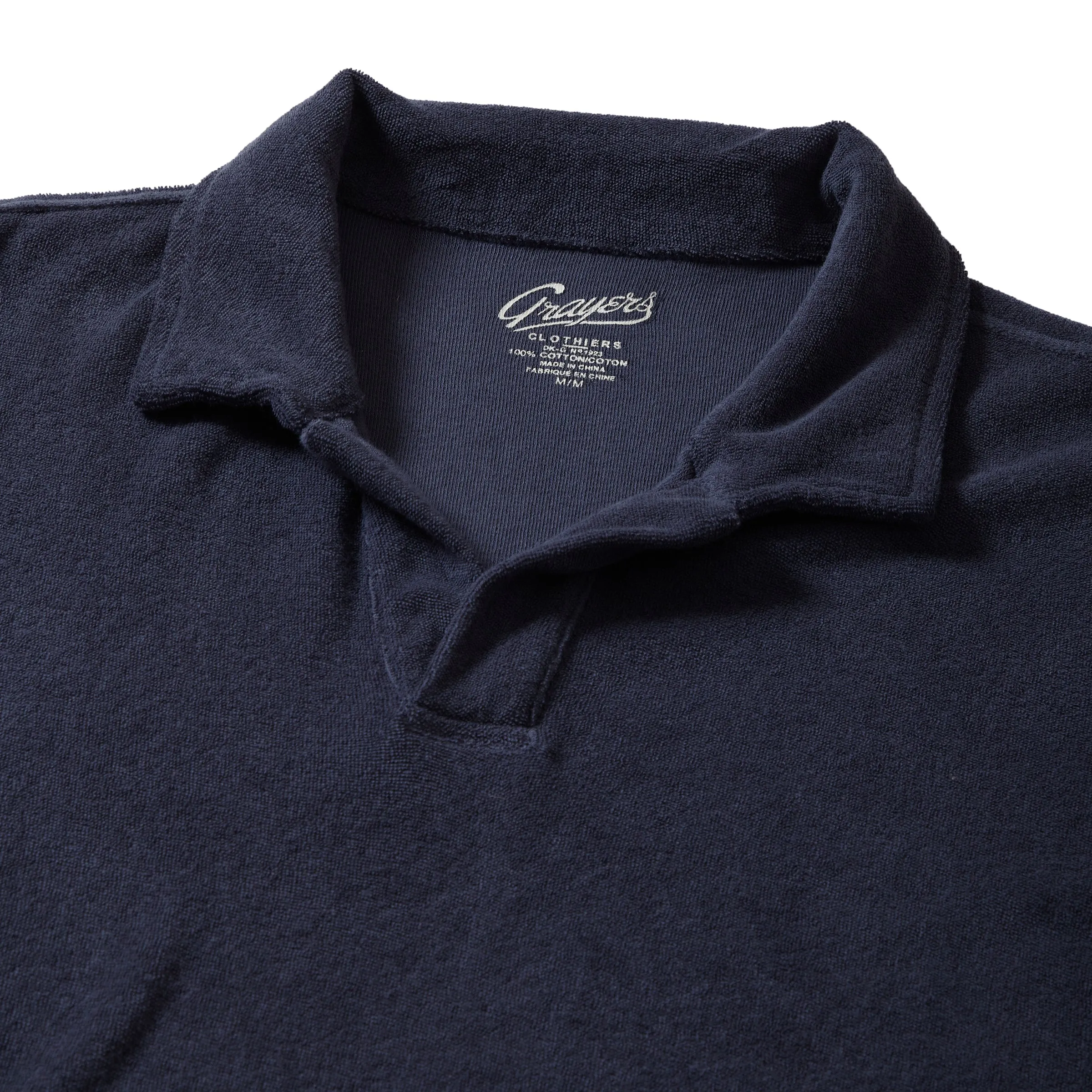 Riviera Terry Polo - Midnight Navy