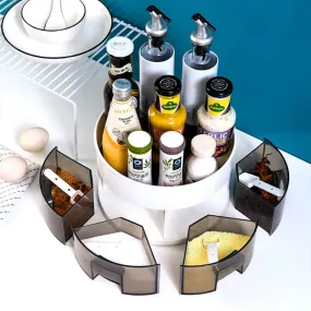 Rotary Seasoning Storage Rack