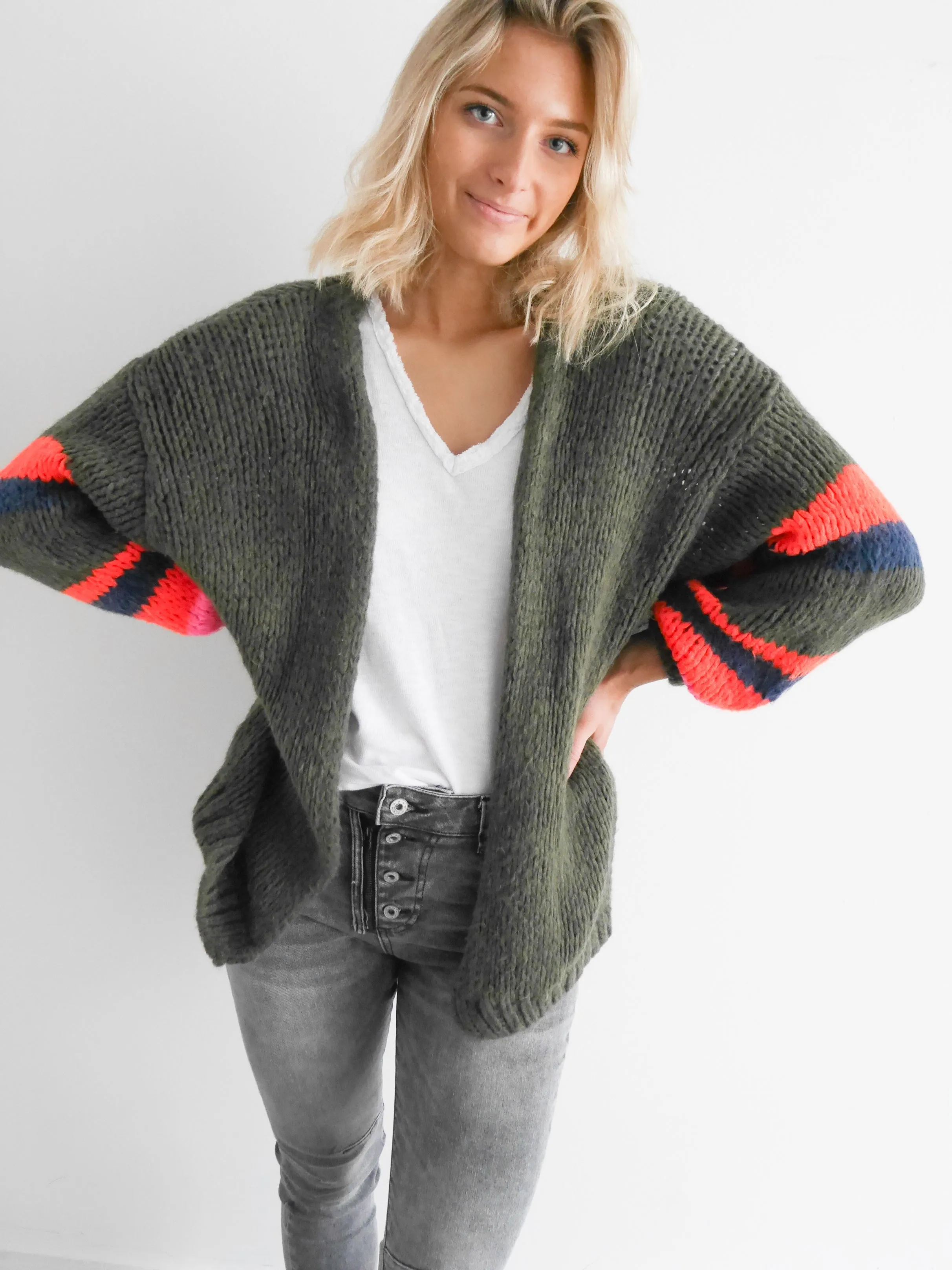 Ruby Cardigan Moss