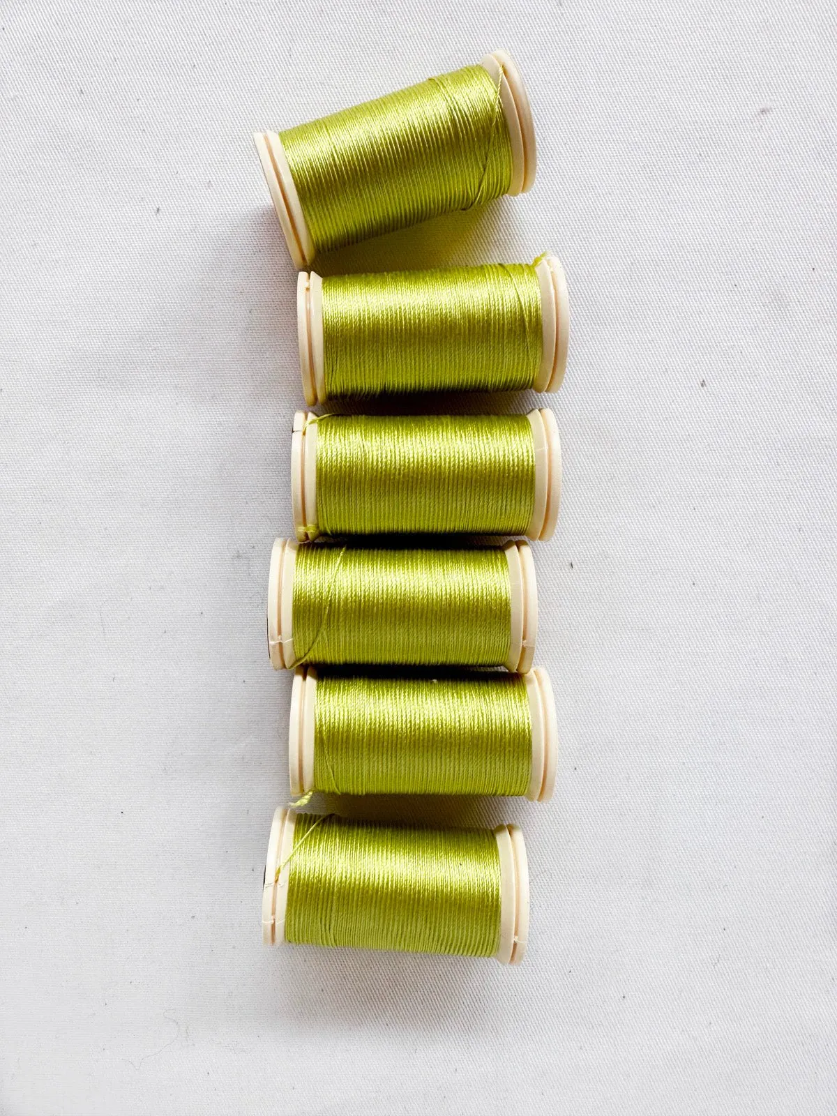 Sajou Citron Perlé Silk Button Hole Thread