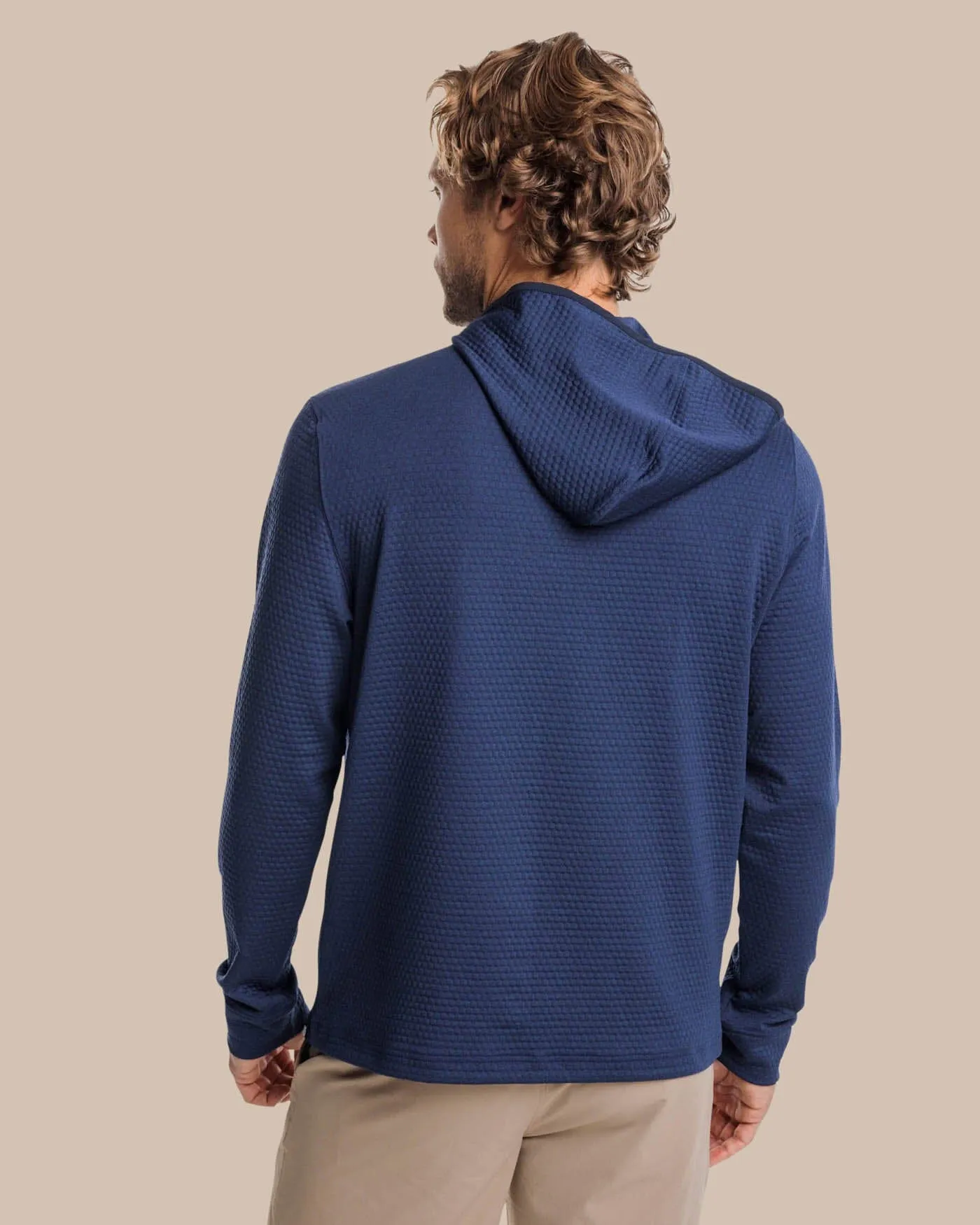 Scuttle Heather Performance Quarter Zip Hoodie