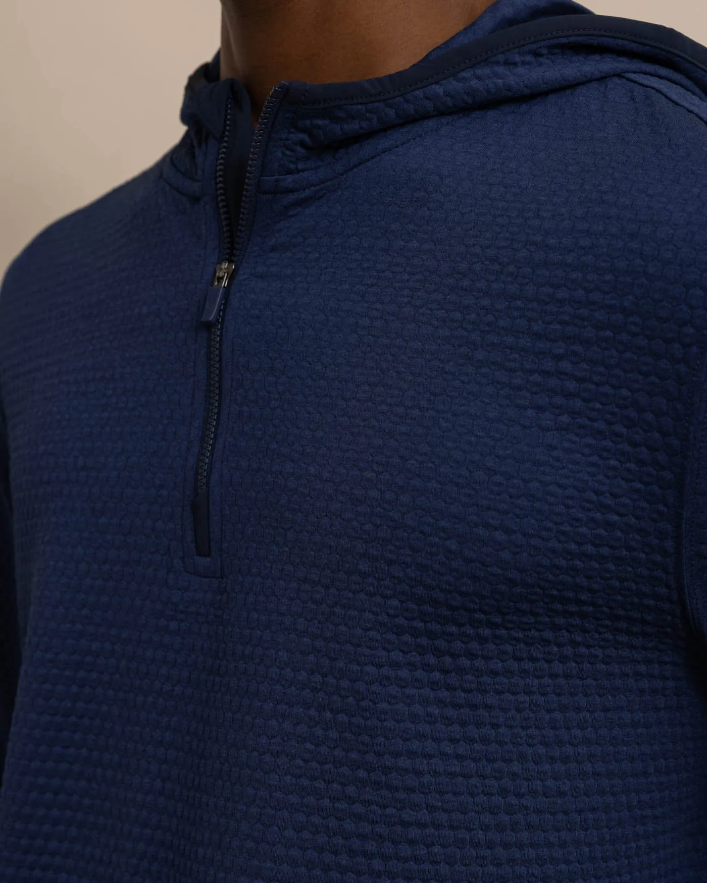 Scuttle Heather Performance Quarter Zip Hoodie