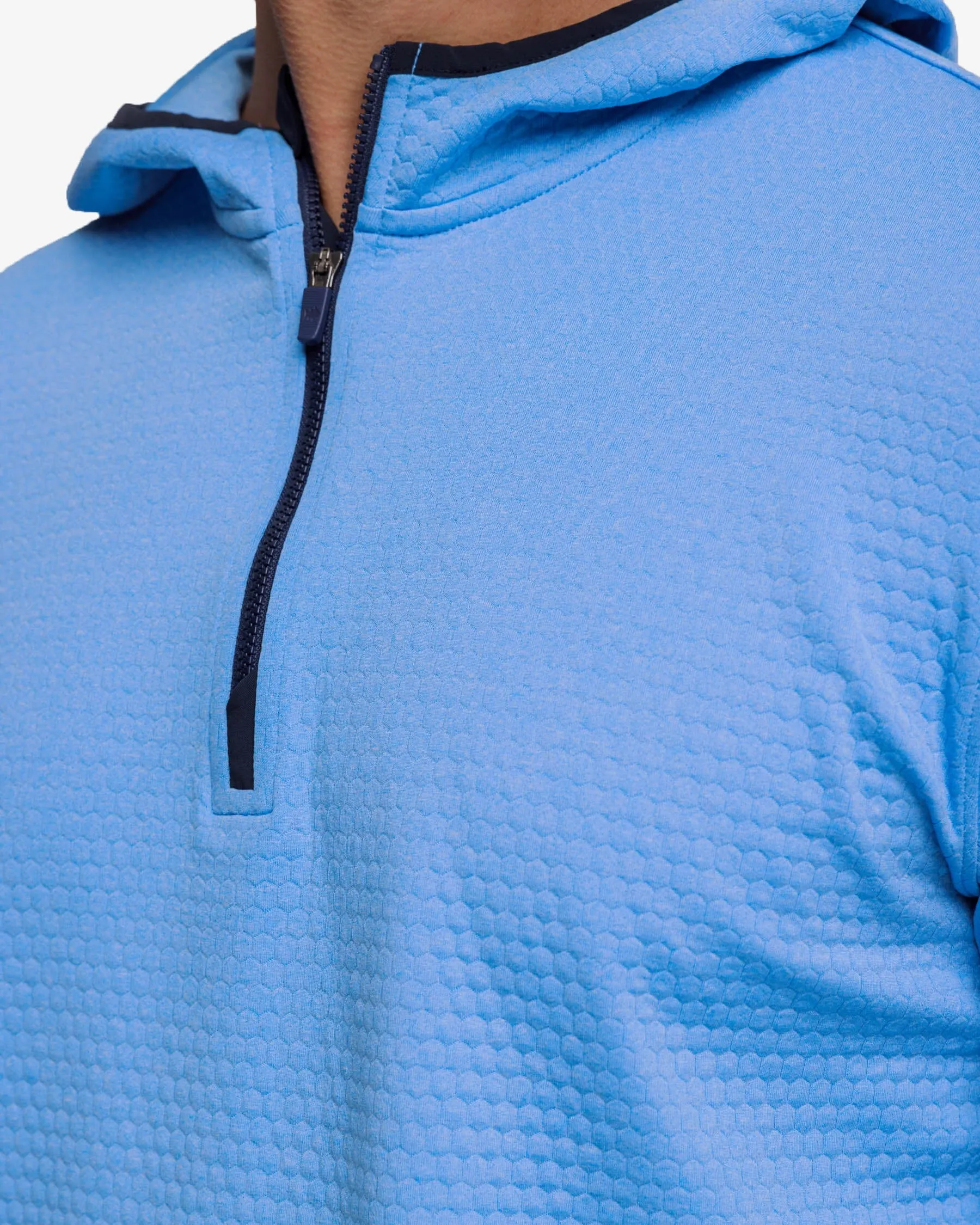 Scuttle Heather Performance Quarter Zip Hoodie