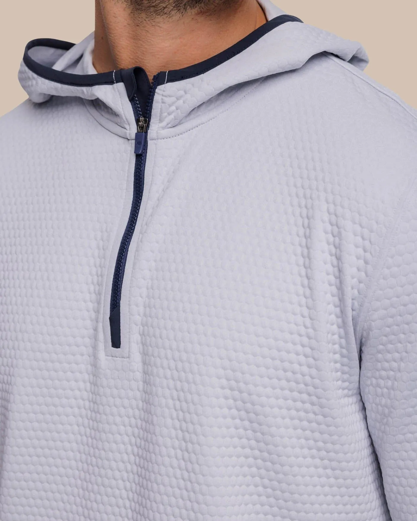 Scuttle Heather Performance Quarter Zip Hoodie