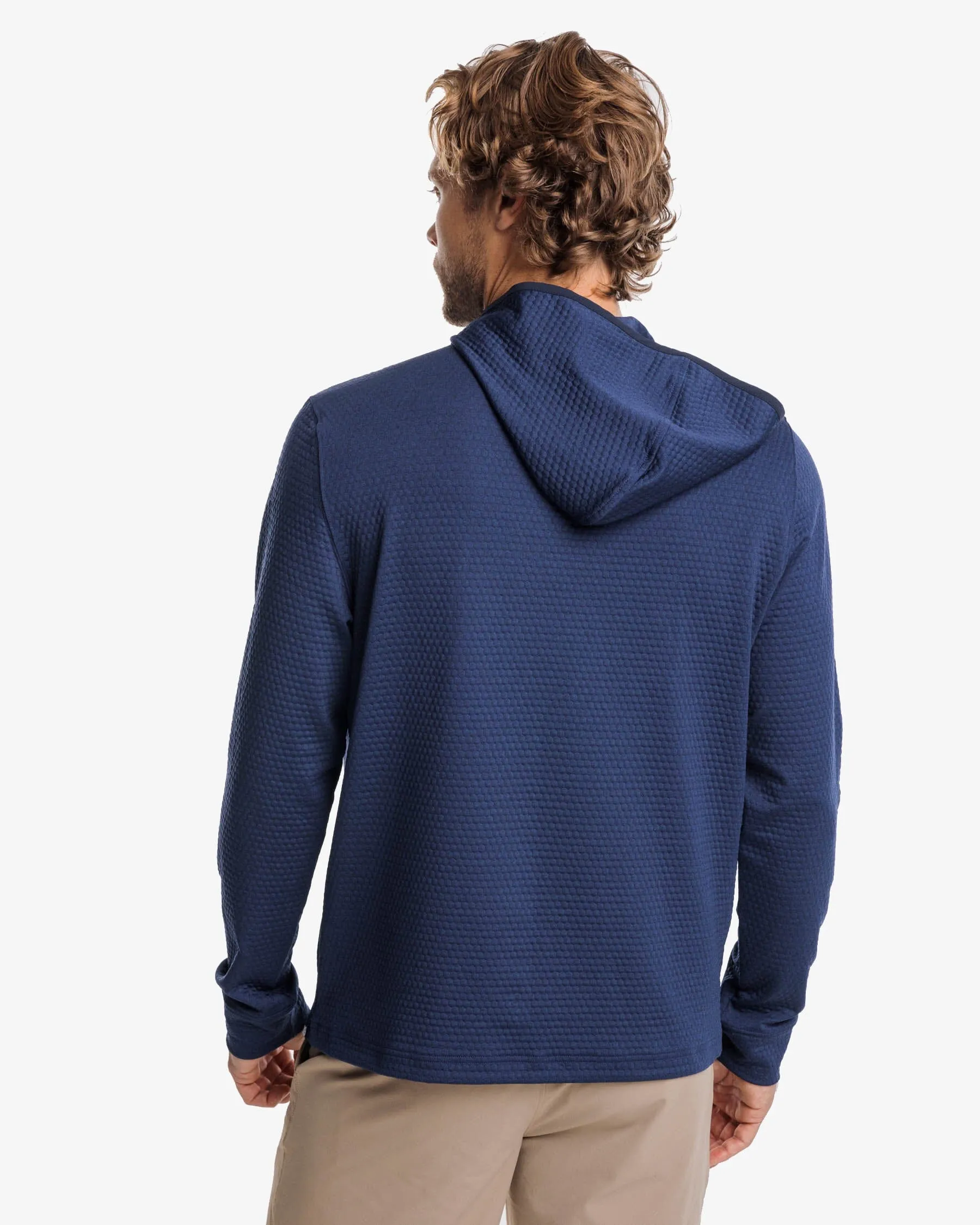 Scuttle Heather Performance Quarter Zip Hoodie