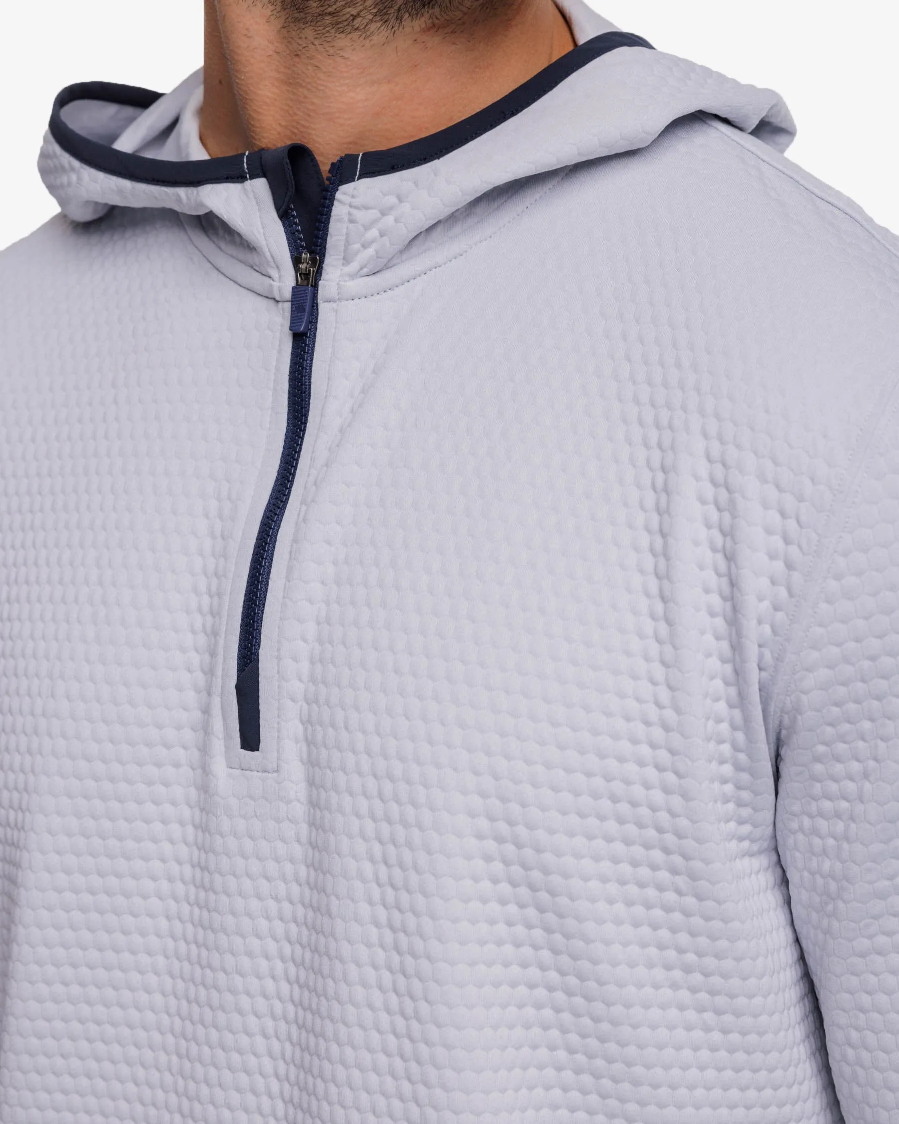 Scuttle Heather Performance Quarter Zip Hoodie