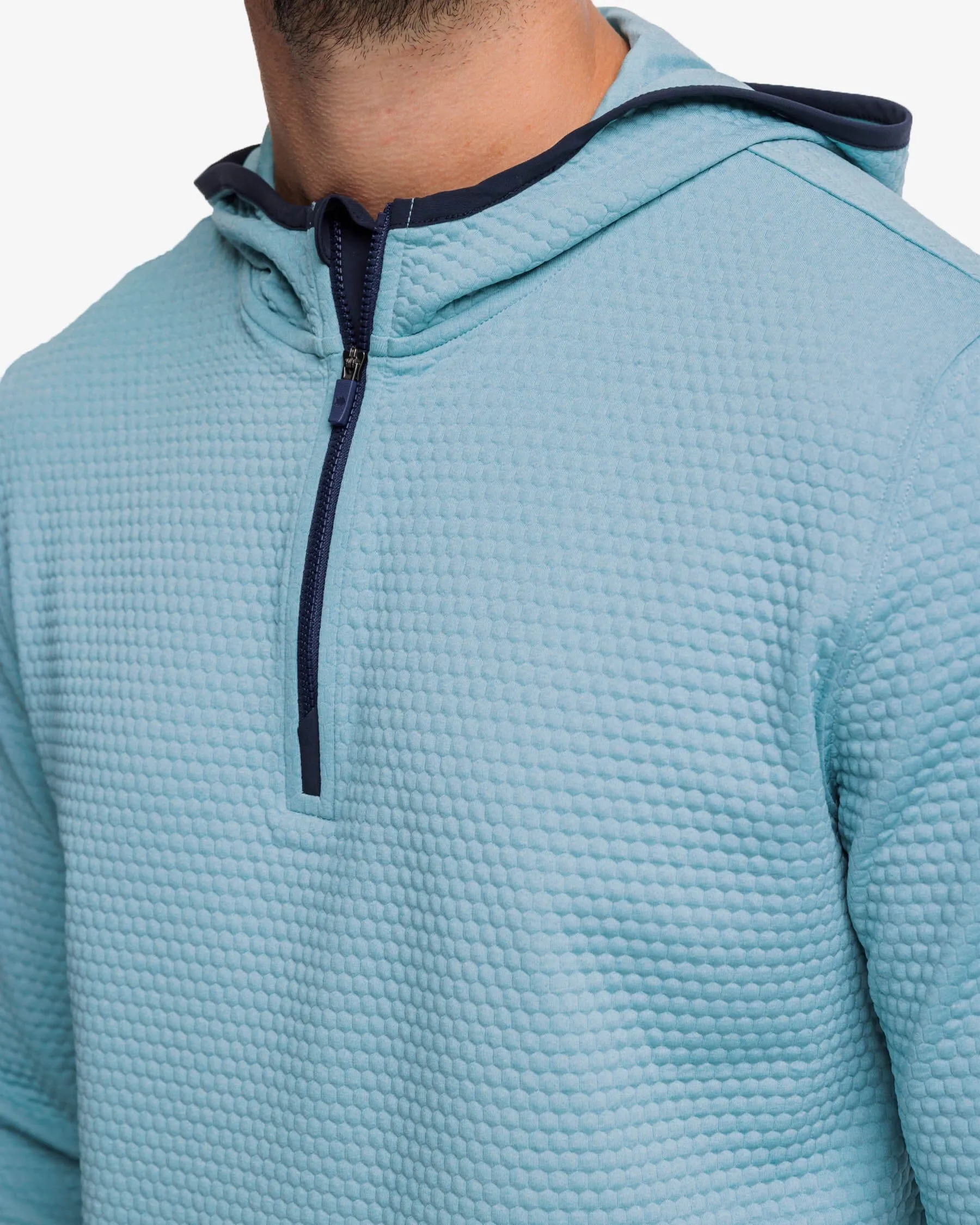 Scuttle Heather Performance Quarter Zip Hoodie