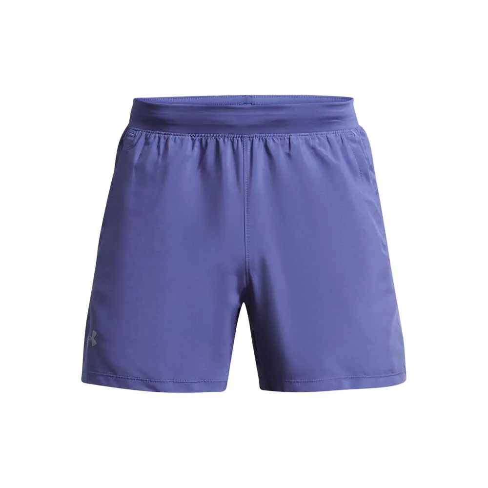 Short Corto Under Armour para Hombre Launch 5in Shorts Morado