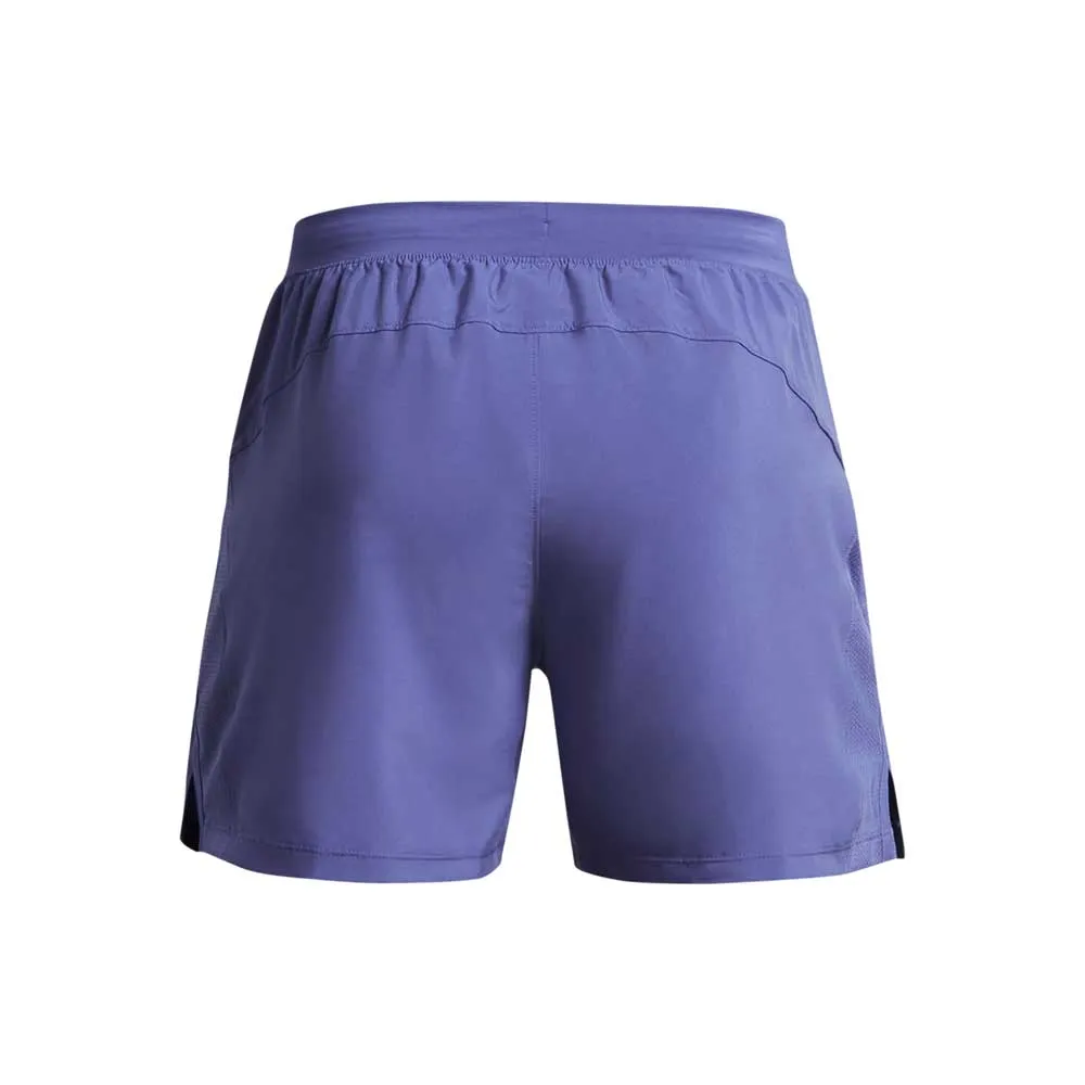 Short Corto Under Armour para Hombre Launch 5in Shorts Morado