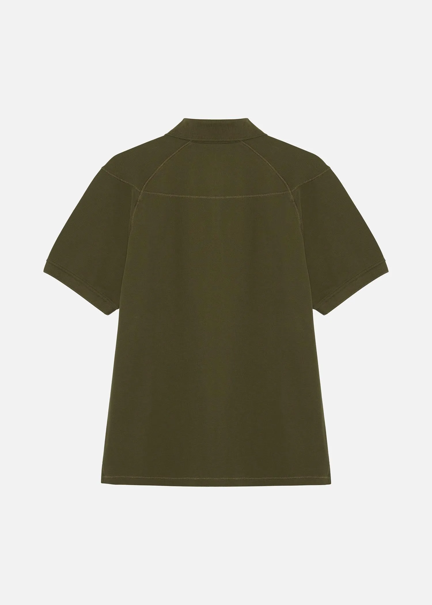 SI S/S POLO OLIVE