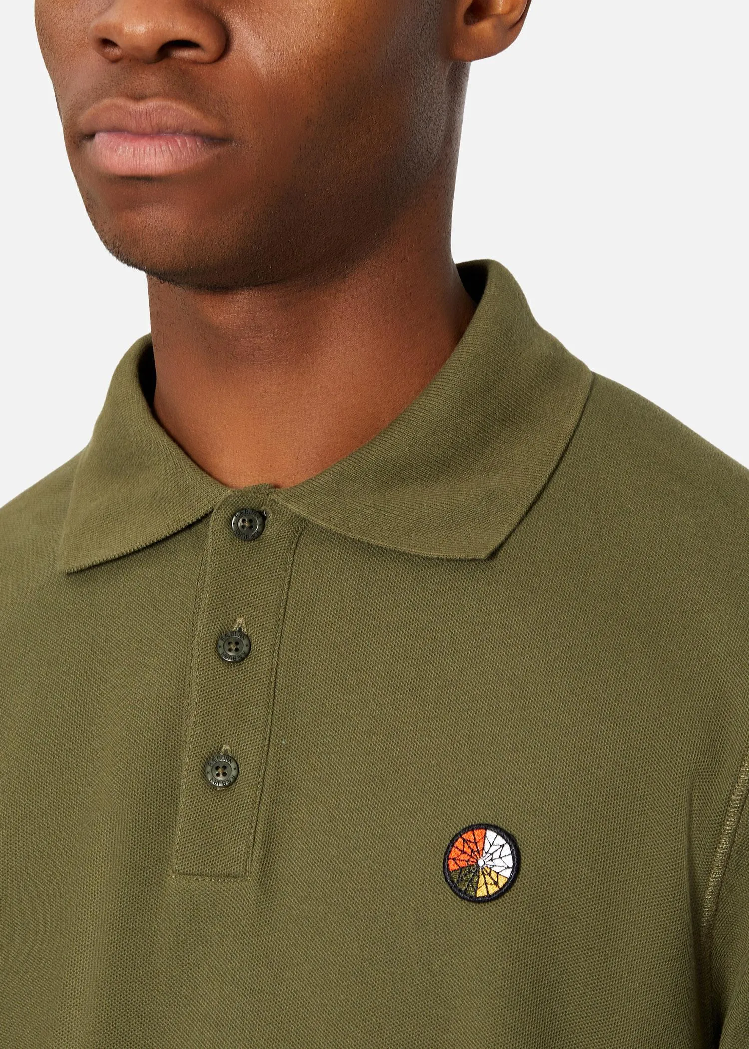 SI S/S POLO OLIVE