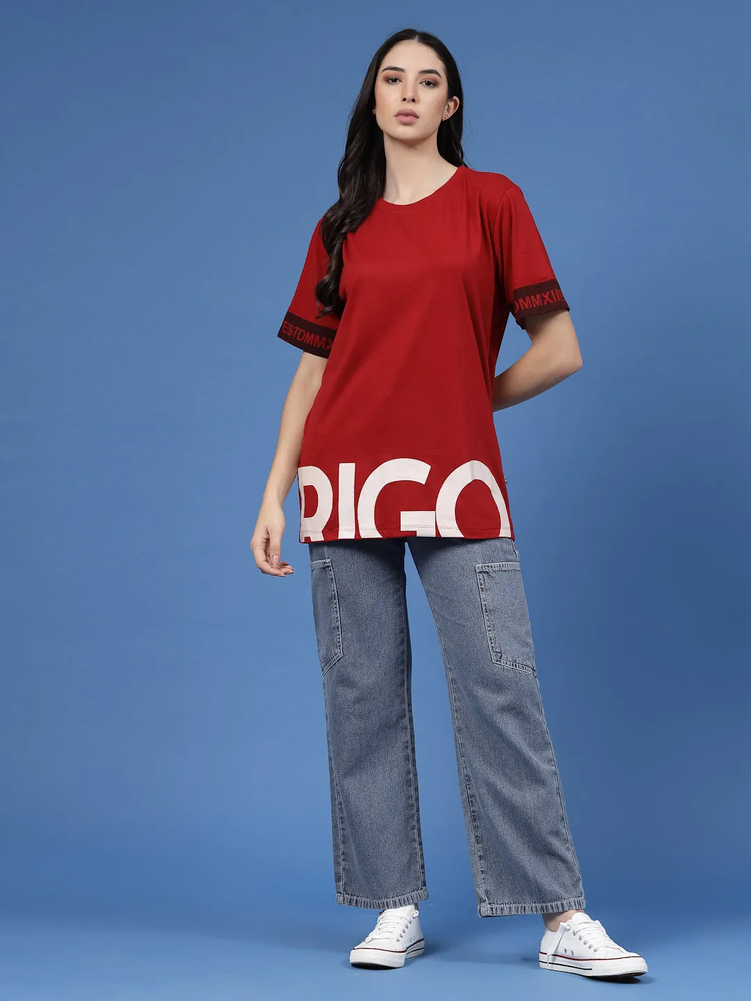 Signature Rigo Oversized Jersey T-Shirt