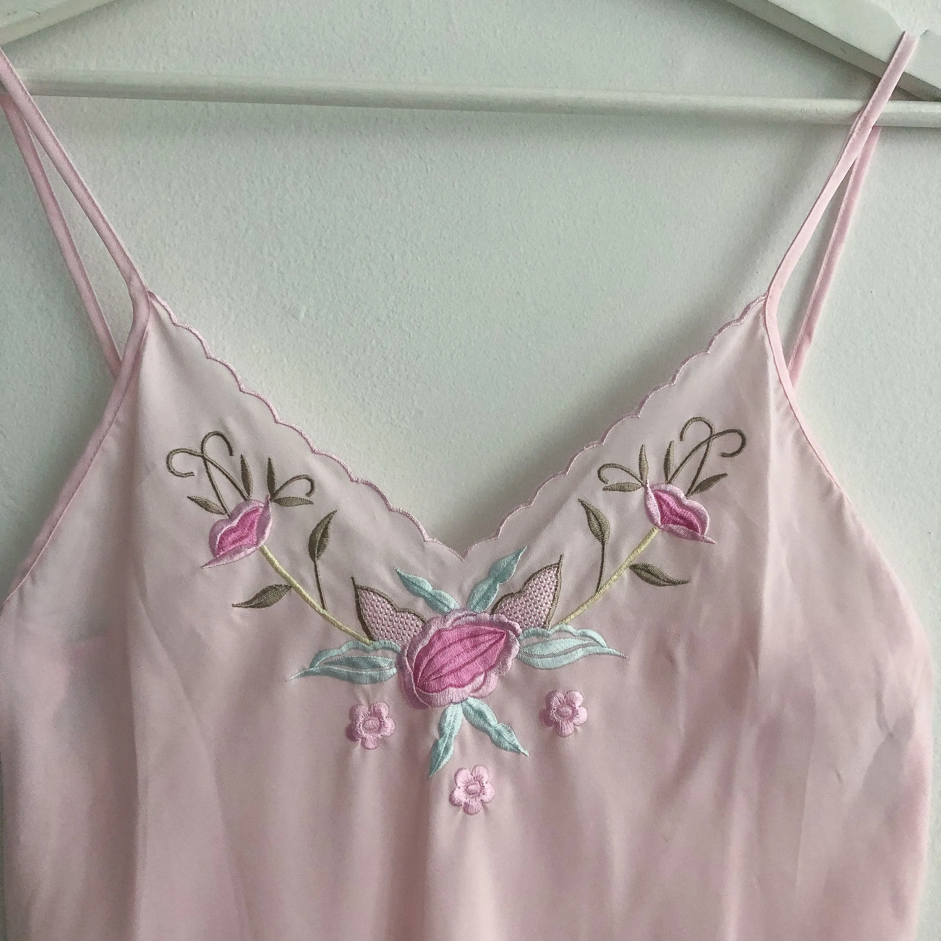 Slip and Robe Baby Pink Set