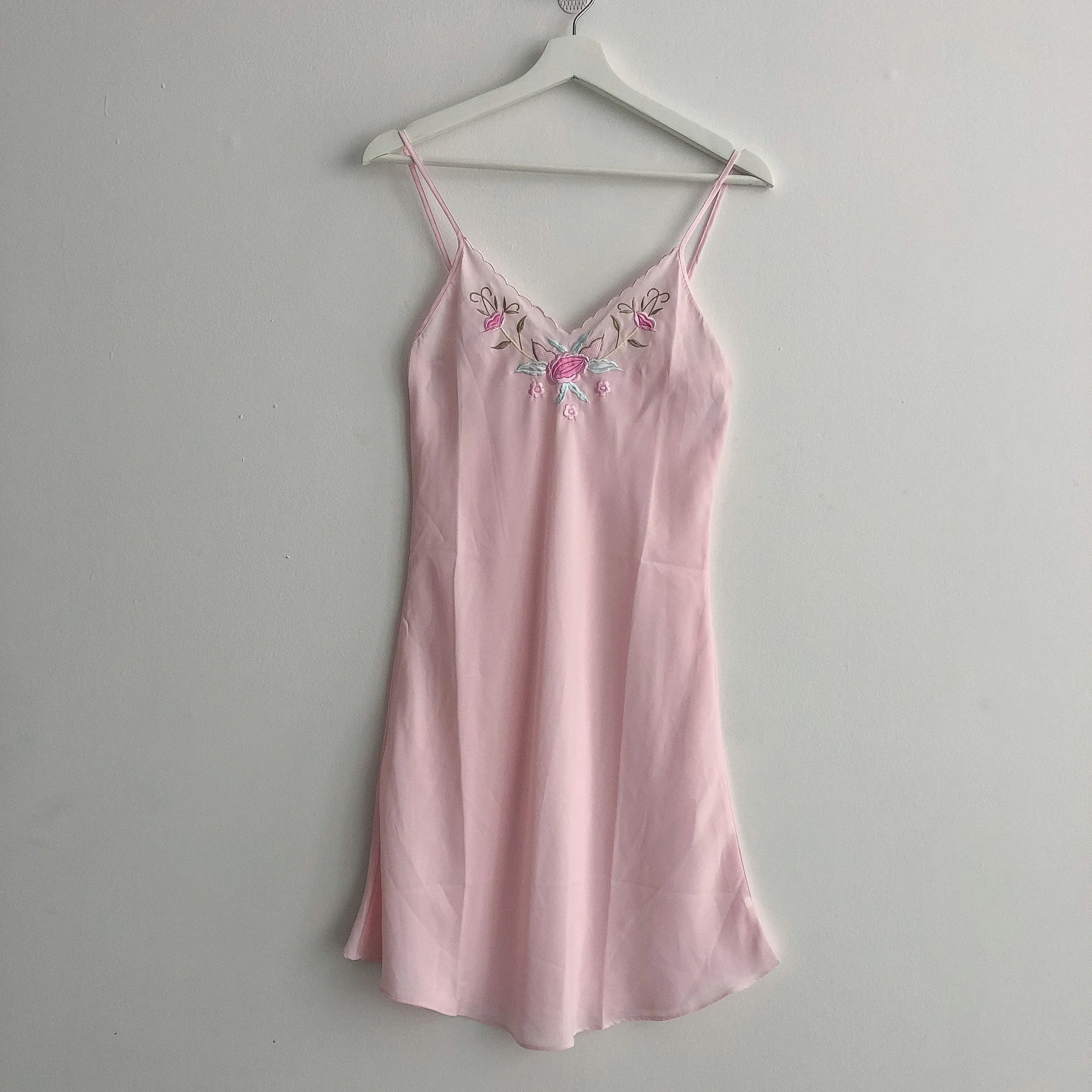 Slip and Robe Baby Pink Set