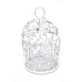 Small Decorative Metal Cage for DIY Craft or Decoration