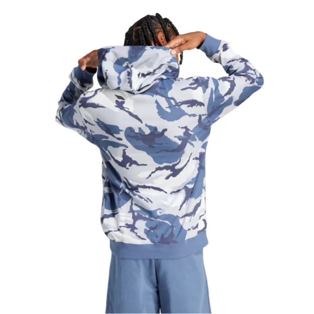 Sudadera Adidas Hombre M Bl Camo Hd Is2020 Azul