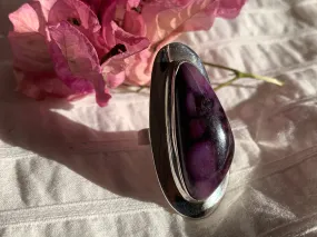 Sugilite Dinah Adjustable Ring - Long Freeform