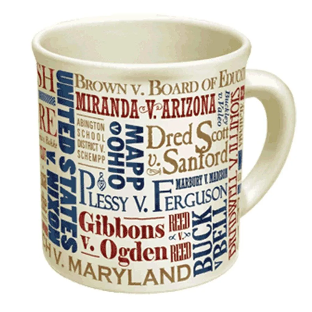 Supreme Court Cases Mug